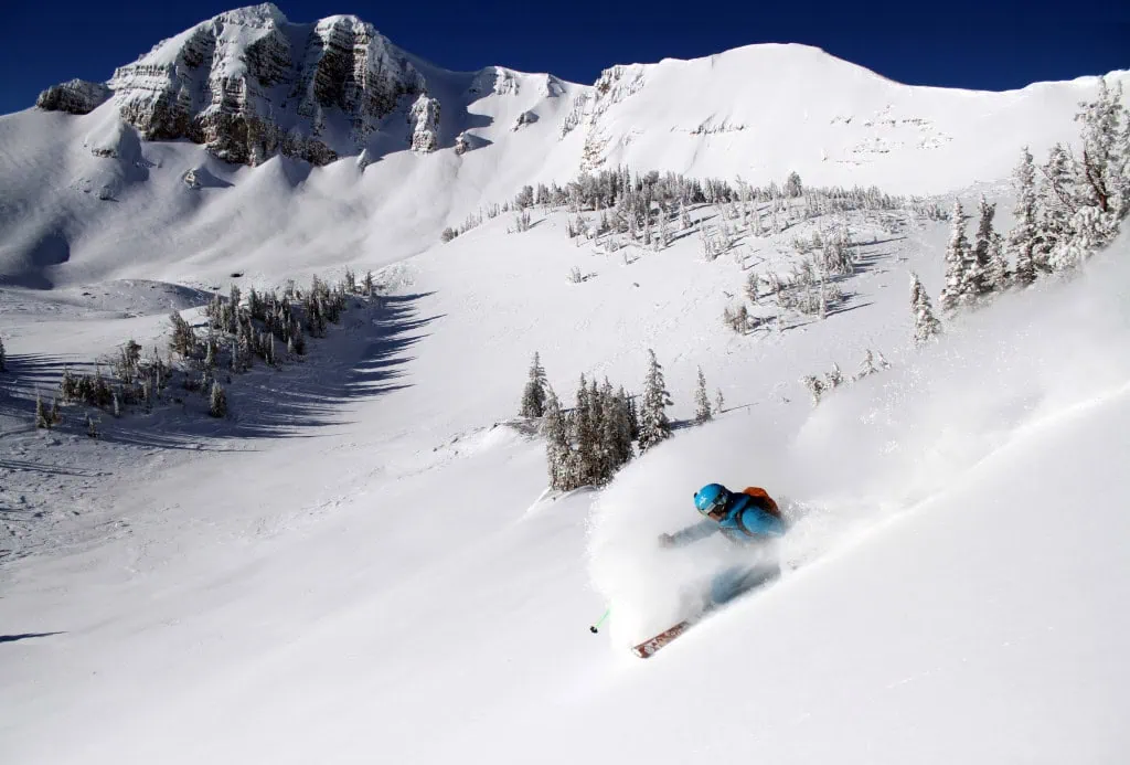 powder skiing in jackson hole wy