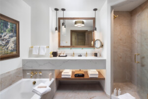 the rusty parrot modern hotel bathroom
