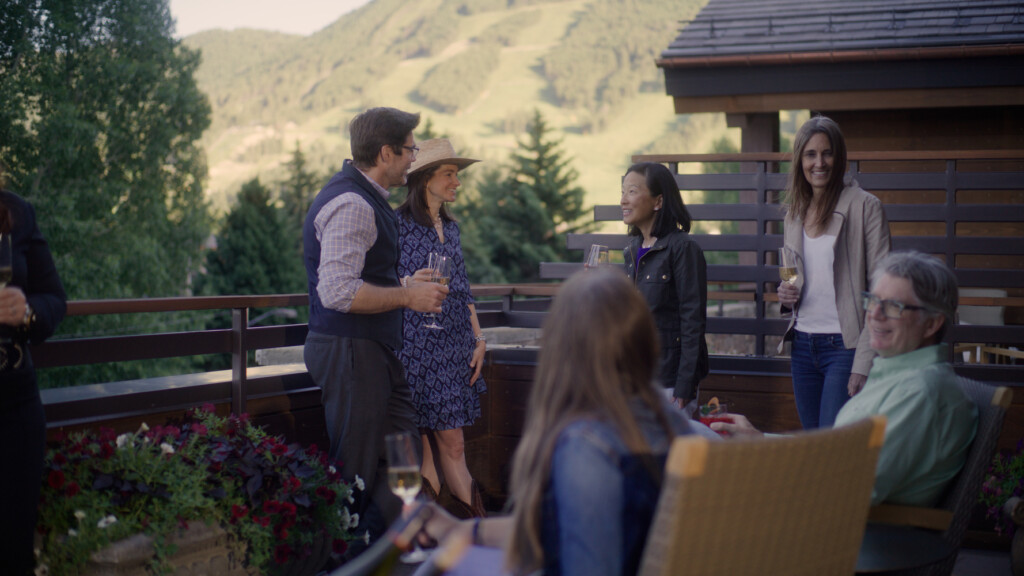 outdoor spaces at Rusty Parrot Lodge & Spa