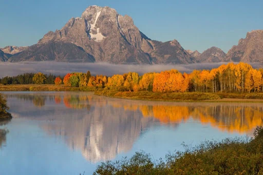 fall in the tetons