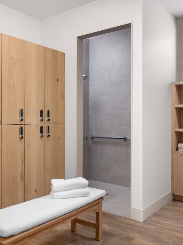 the Body Sage Spa Locker Room