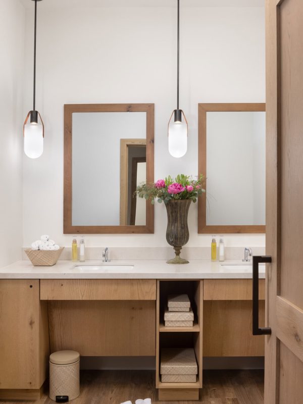 the Body Sage Spa Locker Room Vanity