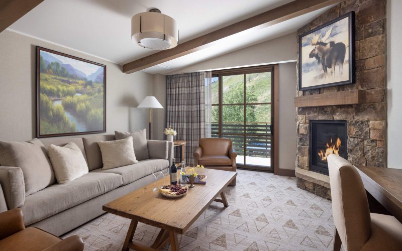 hotel suite with living room jackson hole